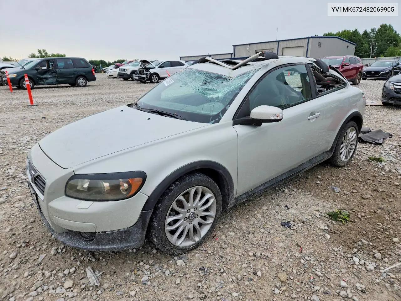 2008 Volvo C30 T5 VIN: YV1MK672482069905 Lot: 57258506
