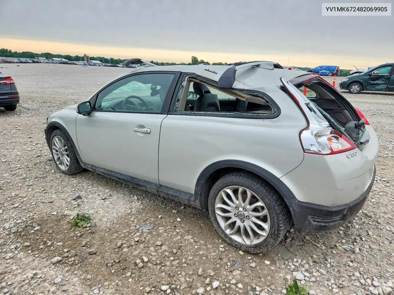 2008 Volvo C30 T5 VIN: YV1MK672482069905 Lot: 57258506