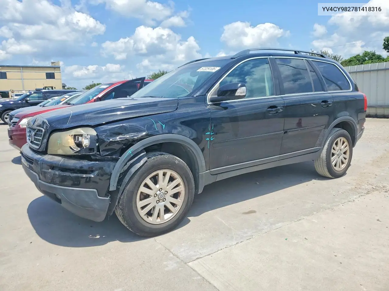 2008 Volvo Xc90 3.2 VIN: YV4CY982781418316 Lot: 57329106