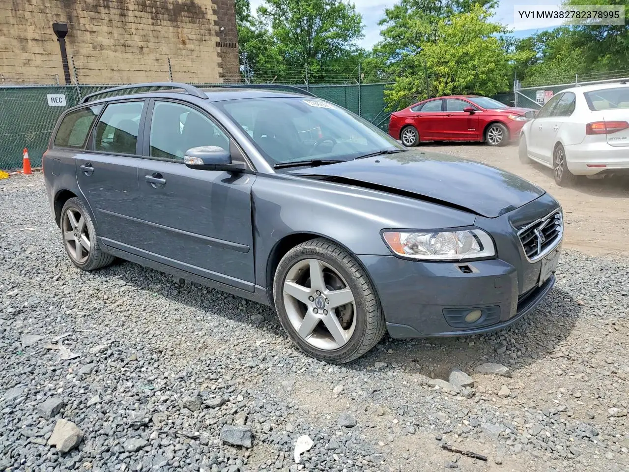 2008 Volvo V50 2.4I VIN: YV1MW382782378995 Lot: 57843996