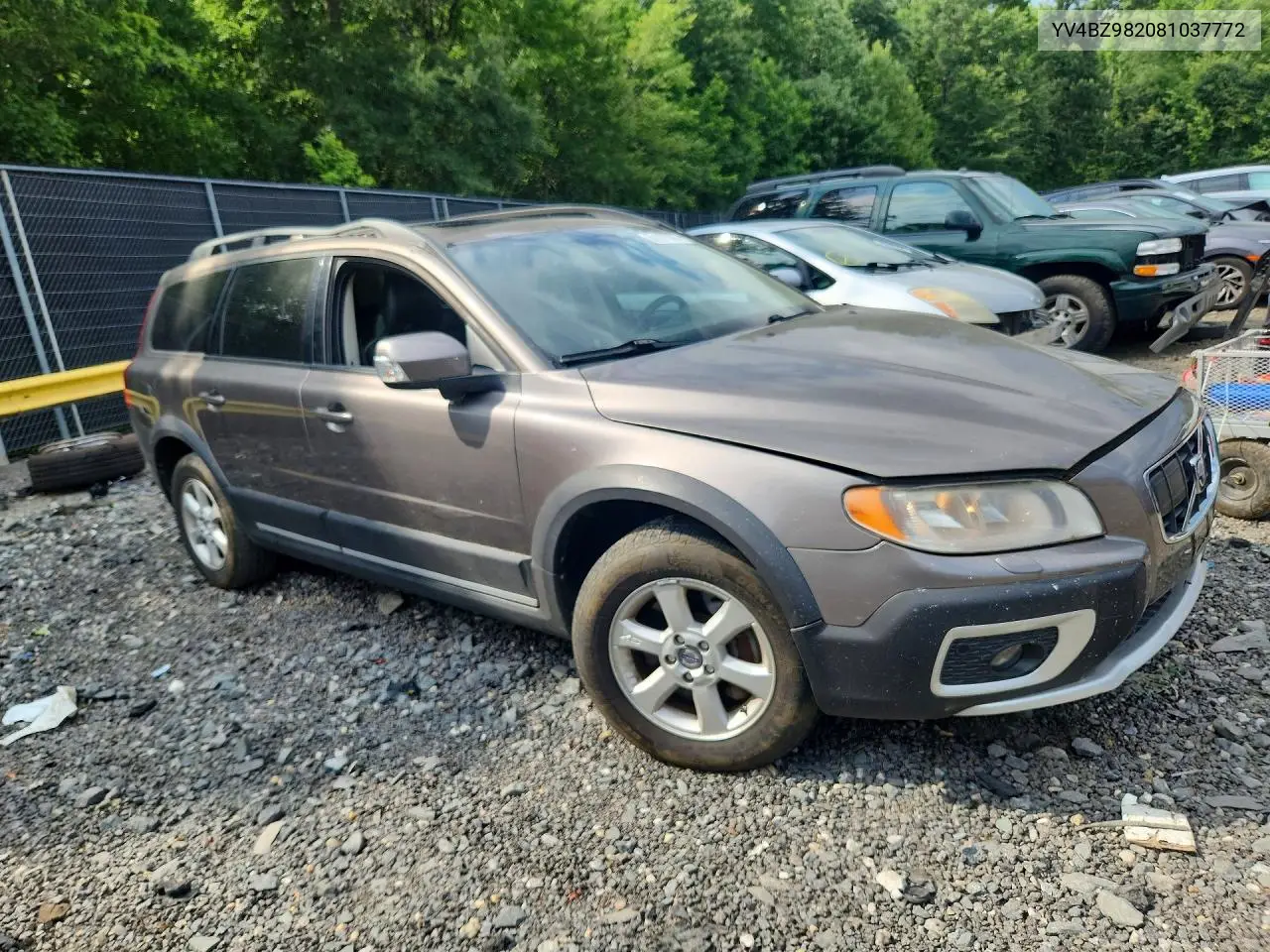 2008 Volvo Xc70 VIN: YV4BZ982081037772 Lot: 58107806