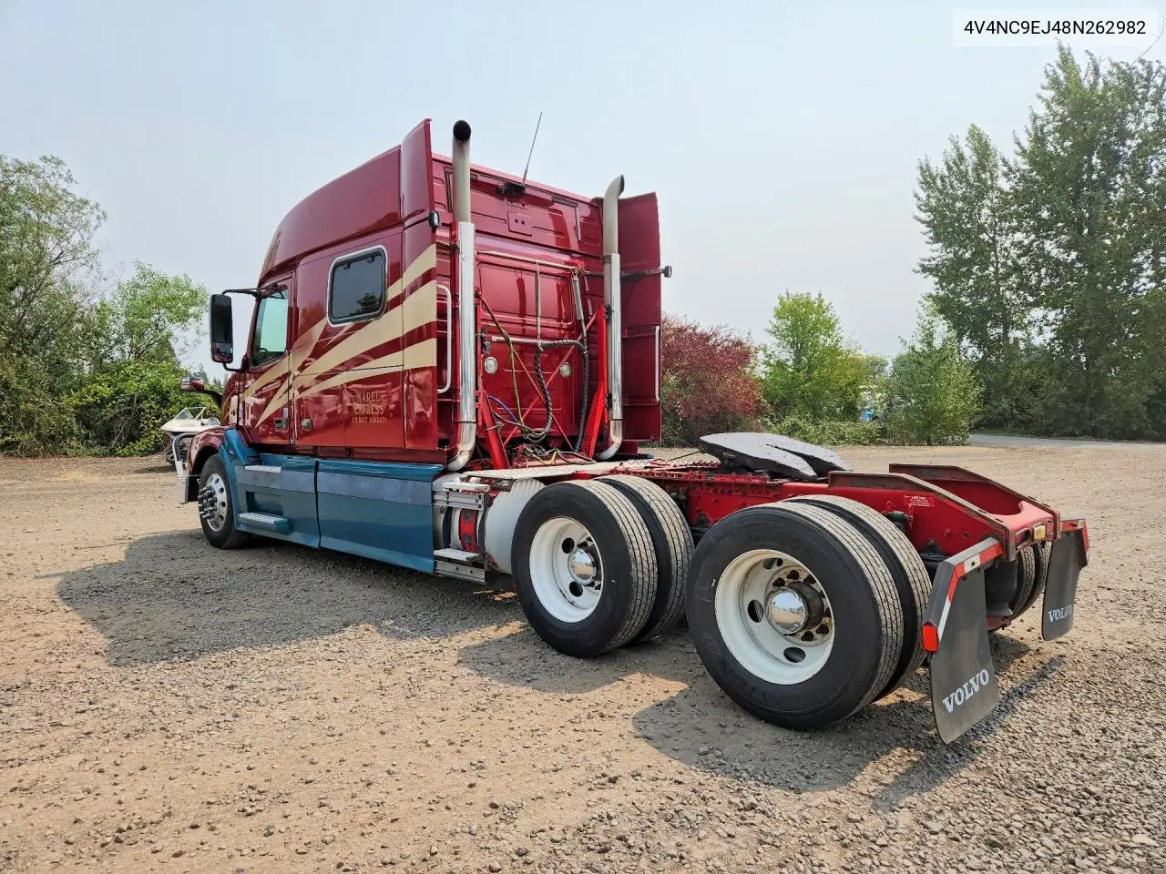 2008 Volvo Vn Vnl VIN: 4V4NC9EJ48N262982 Lot: 61977466