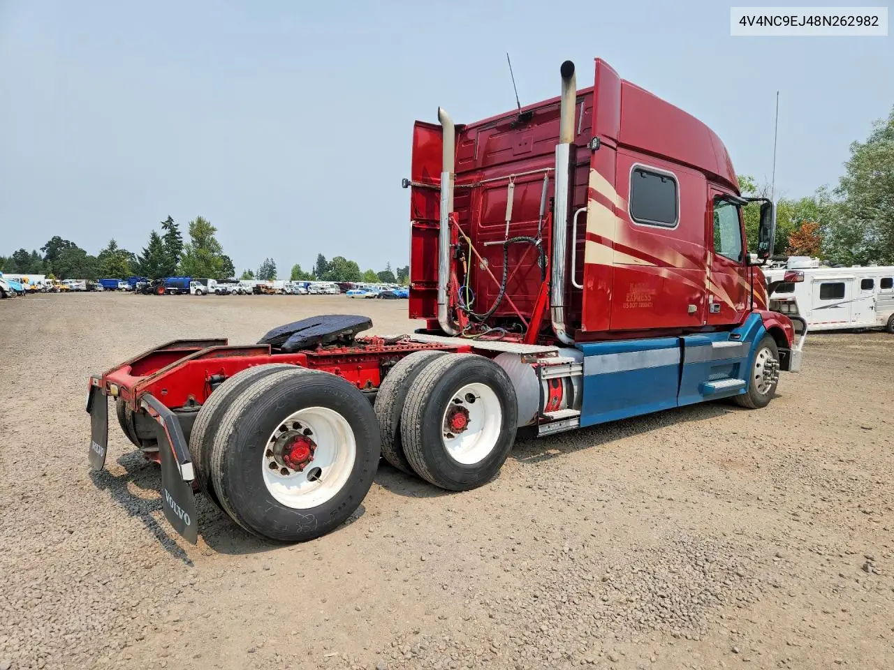 2008 Volvo Vn Vnl VIN: 4V4NC9EJ48N262982 Lot: 61977466