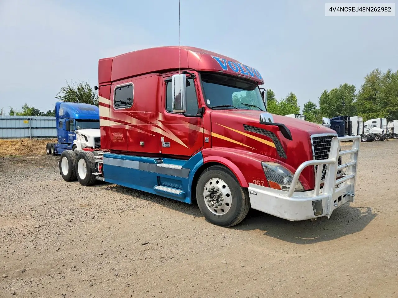 2008 Volvo Vn Vnl VIN: 4V4NC9EJ48N262982 Lot: 61977466