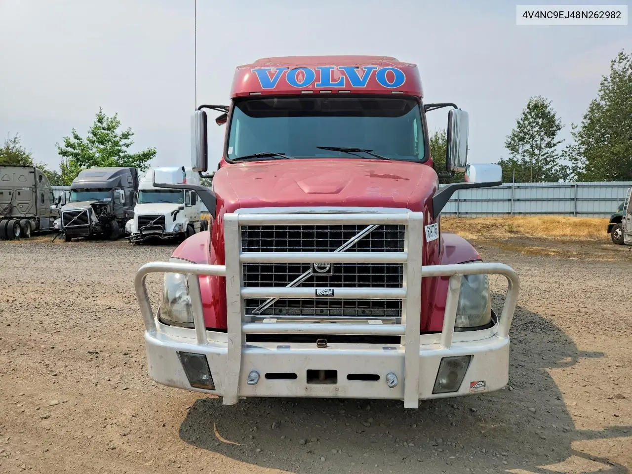 2008 Volvo Vn Vnl VIN: 4V4NC9EJ48N262982 Lot: 61977466