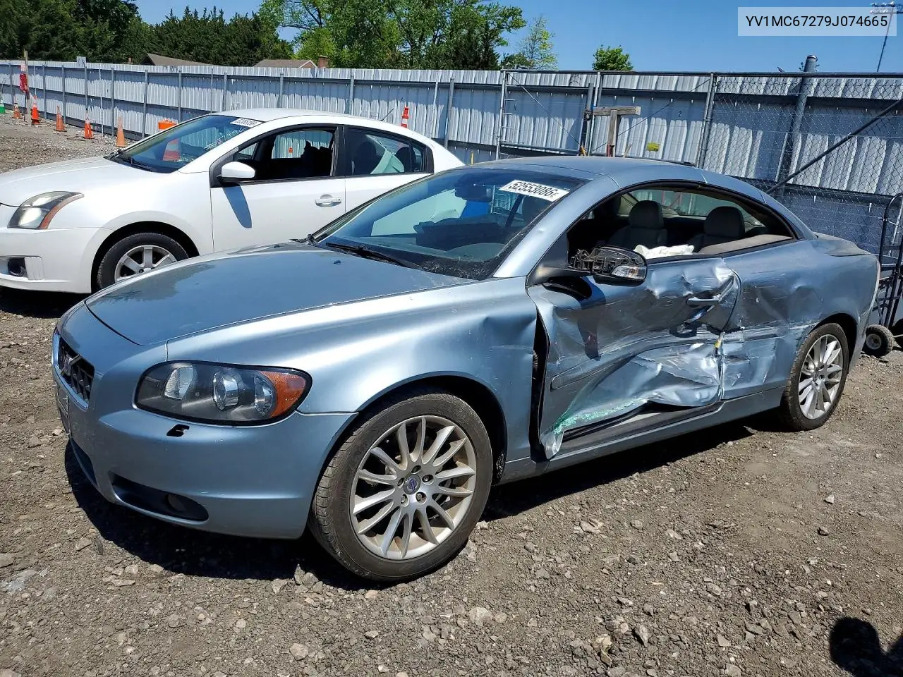 2009 Volvo C70 T5 VIN: YV1MC67279J074665 Lot: 52553086