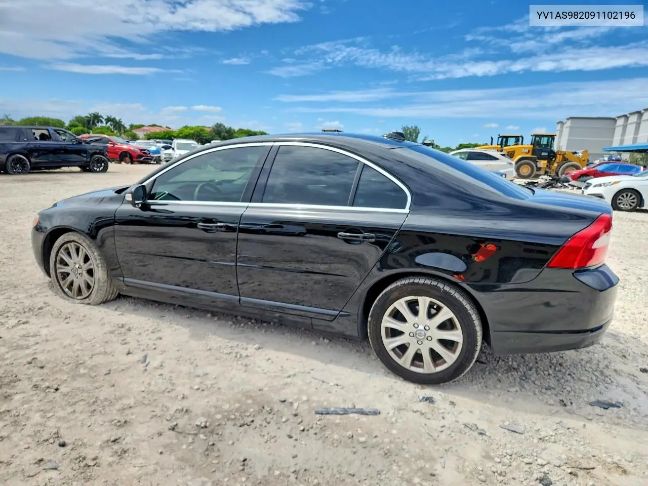 2009 Volvo S80 3.2 VIN: YV1AS982091102196 Lot: 56424706