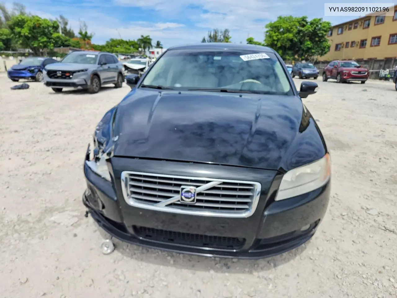 2009 Volvo S80 3.2 VIN: YV1AS982091102196 Lot: 56424706