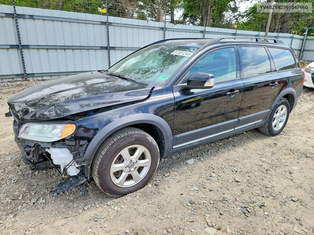 2009 Volvo Xc70 3.2 VIN: YV4BZ982591047960 Lot: 57531246