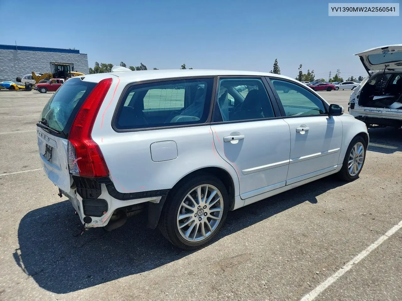 2010 Volvo V50 2.4I VIN: YV1390MW2A2560541 Lot: 52805546