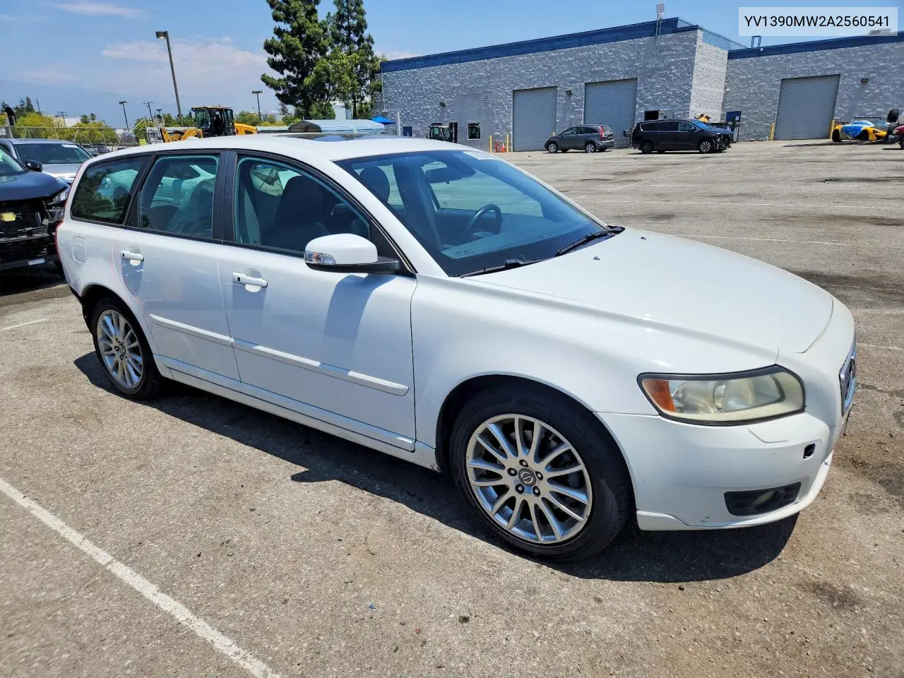 2010 Volvo V50 2.4I VIN: YV1390MW2A2560541 Lot: 52805546