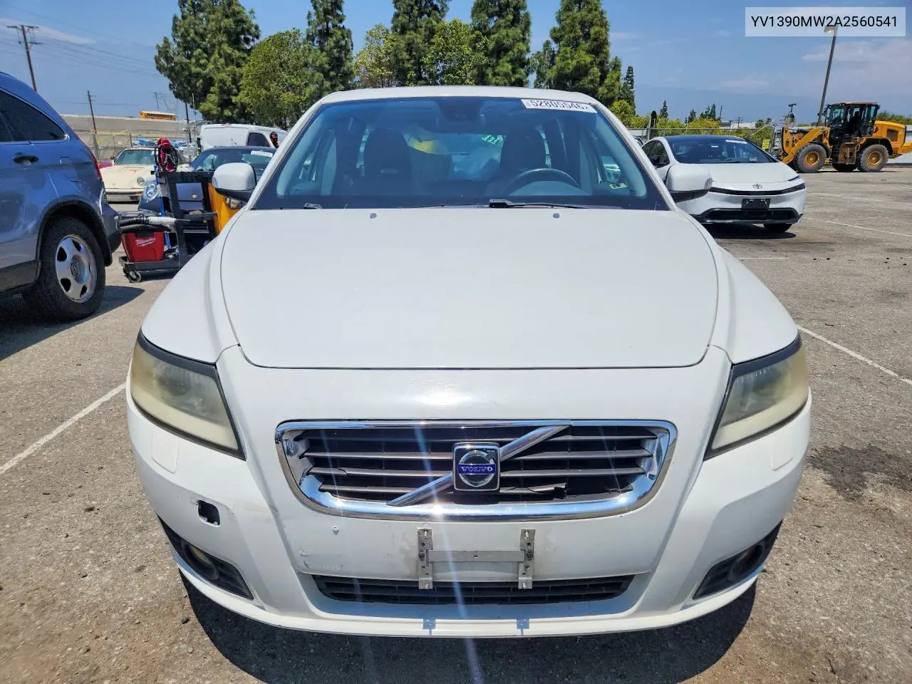 2010 Volvo V50 2.4I VIN: YV1390MW2A2560541 Lot: 52805546