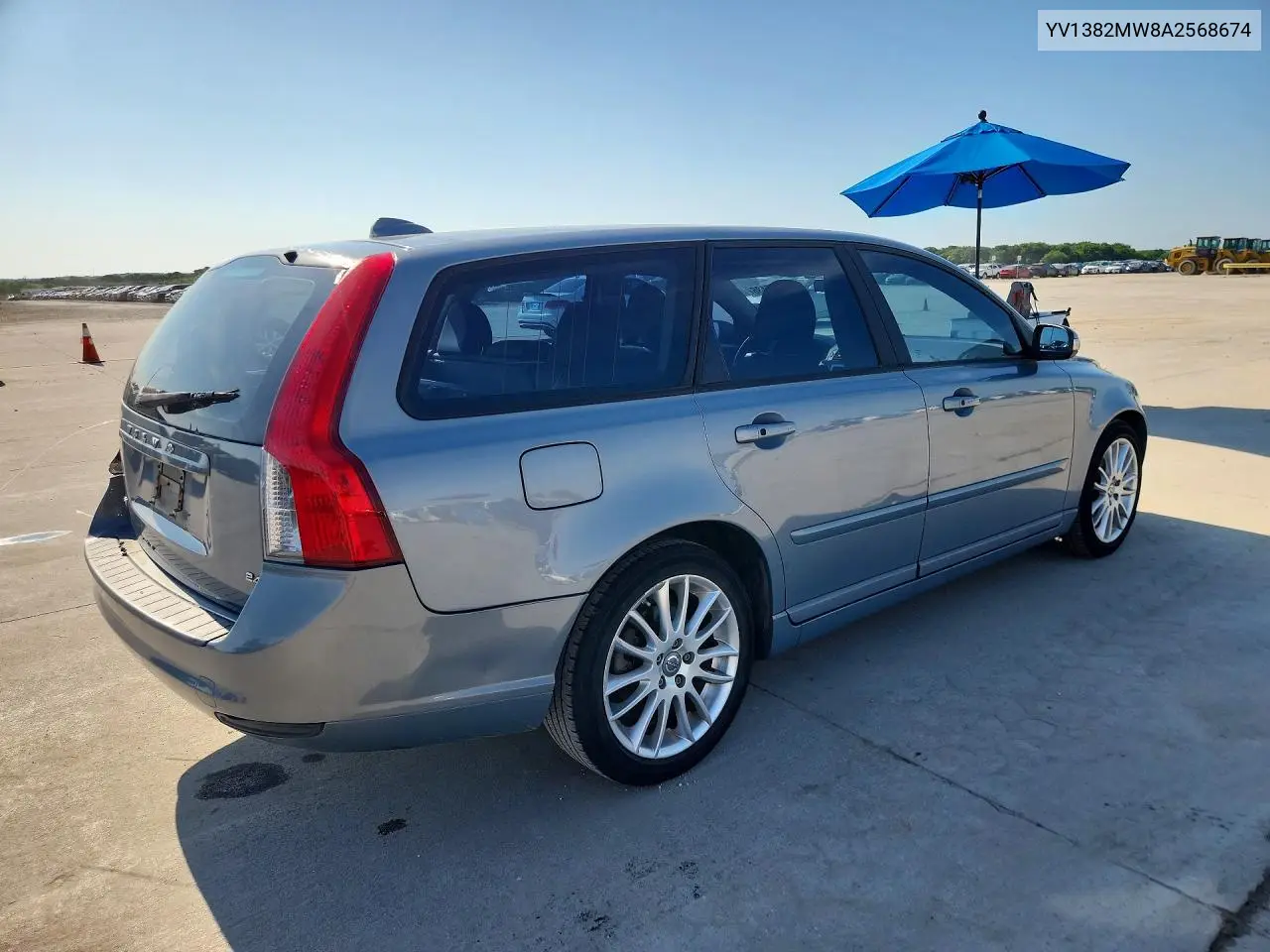 2010 Volvo V50 2.4I VIN: YV1382MW8A2568674 Lot: 55215136
