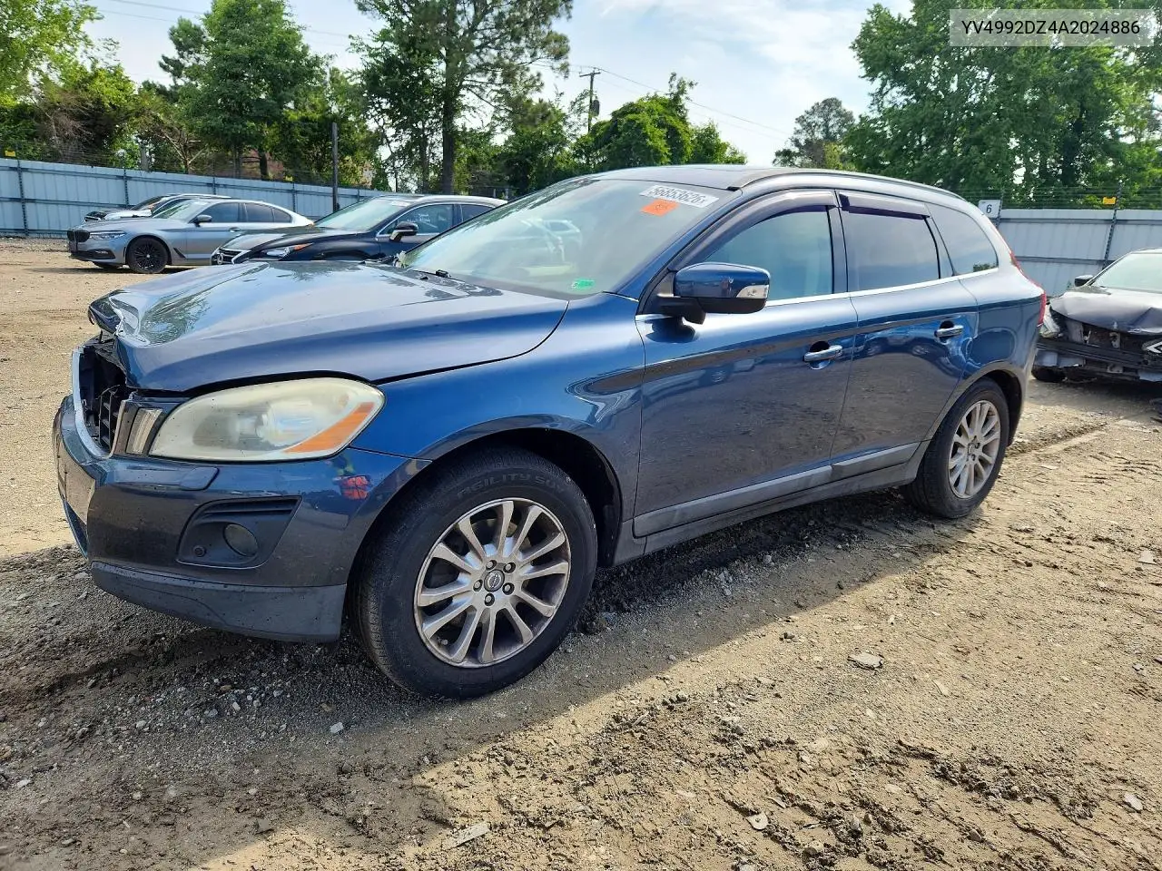 2010 Volvo Xc60 T6 VIN: YV4992DZ4A2024886 Lot: 56853626
