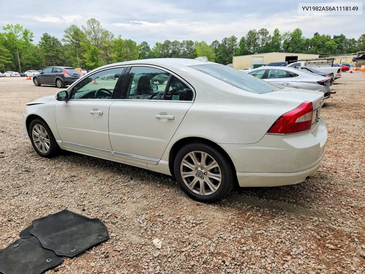 2010 Volvo S80 3.2 VIN: YV1982AS6A1118149 Lot: 57058536