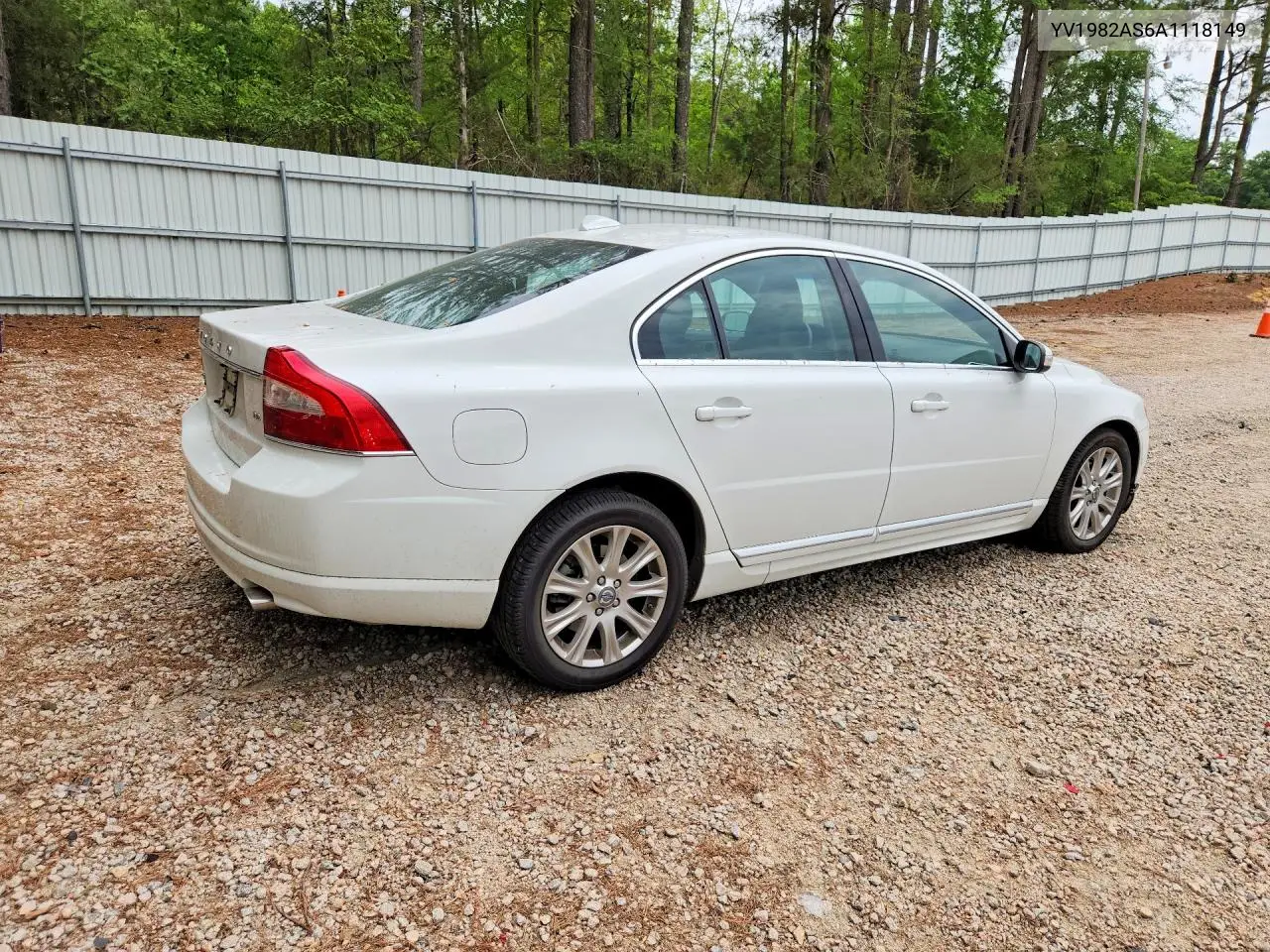 2010 Volvo S80 3.2 VIN: YV1982AS6A1118149 Lot: 57058536