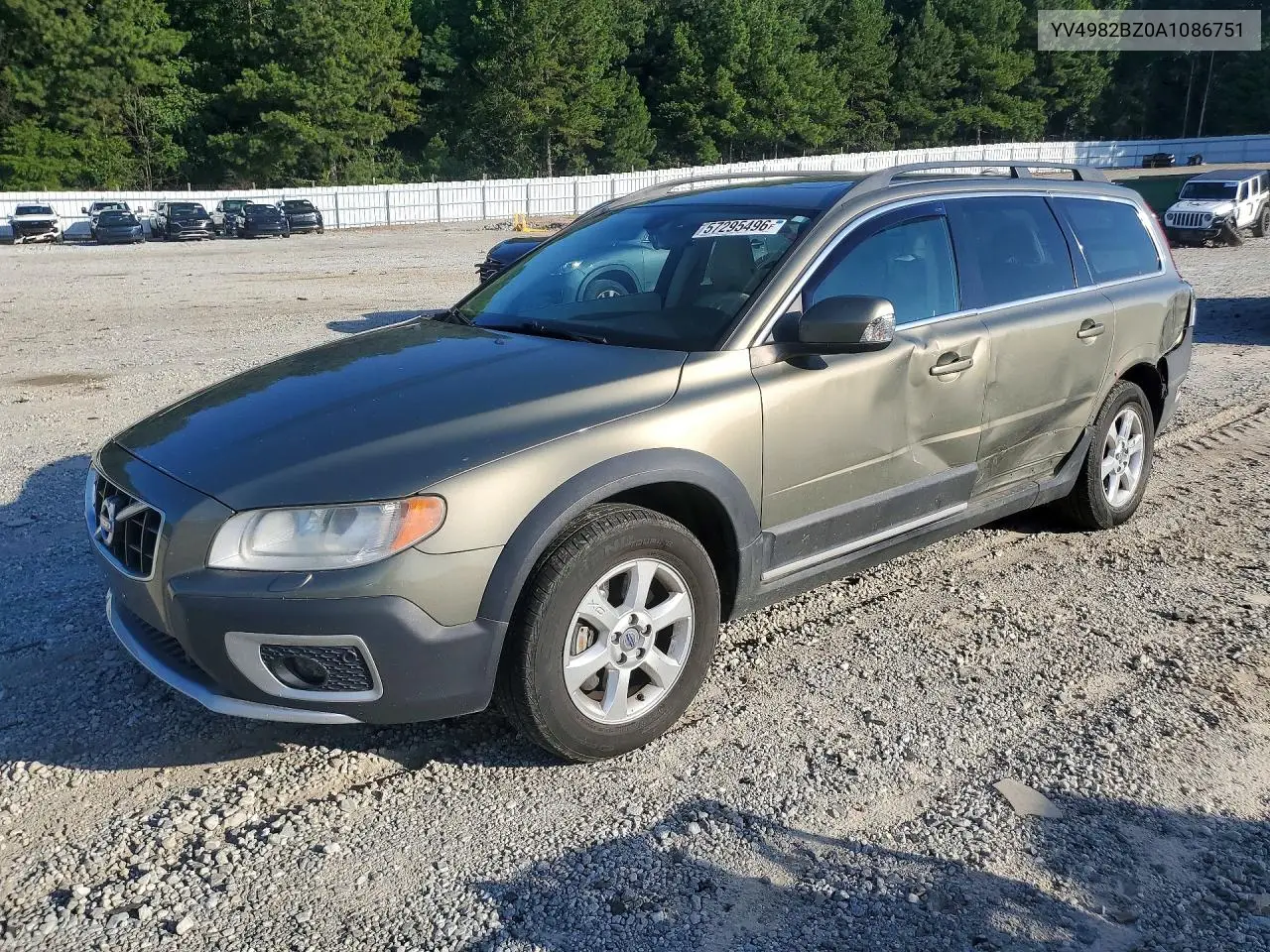 2010 Volv Xc70 3.2 VIN: YV4982BZ0A1086751 Lot: 57295496