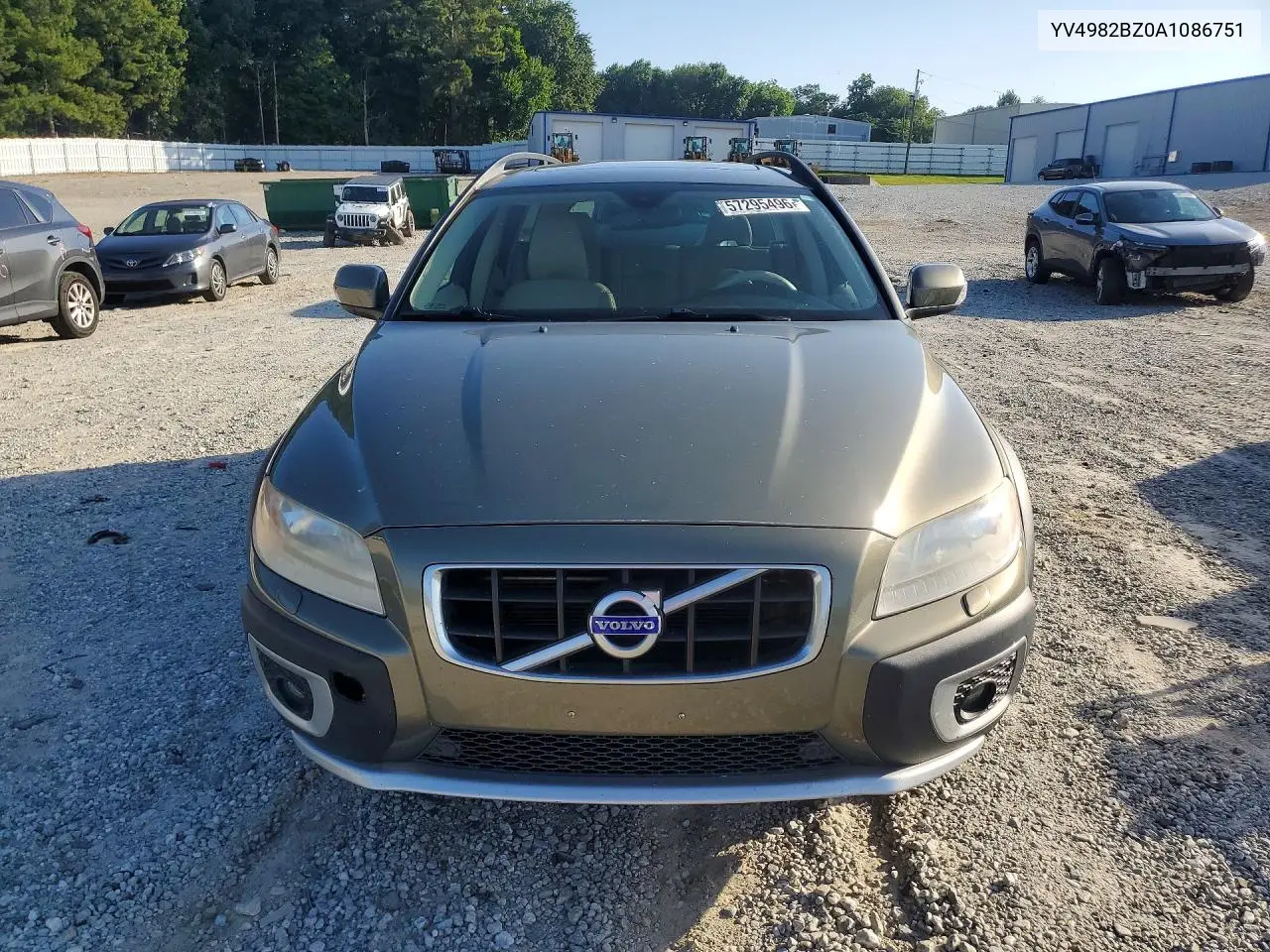 2010 Volv Xc70 3.2 VIN: YV4982BZ0A1086751 Lot: 57295496