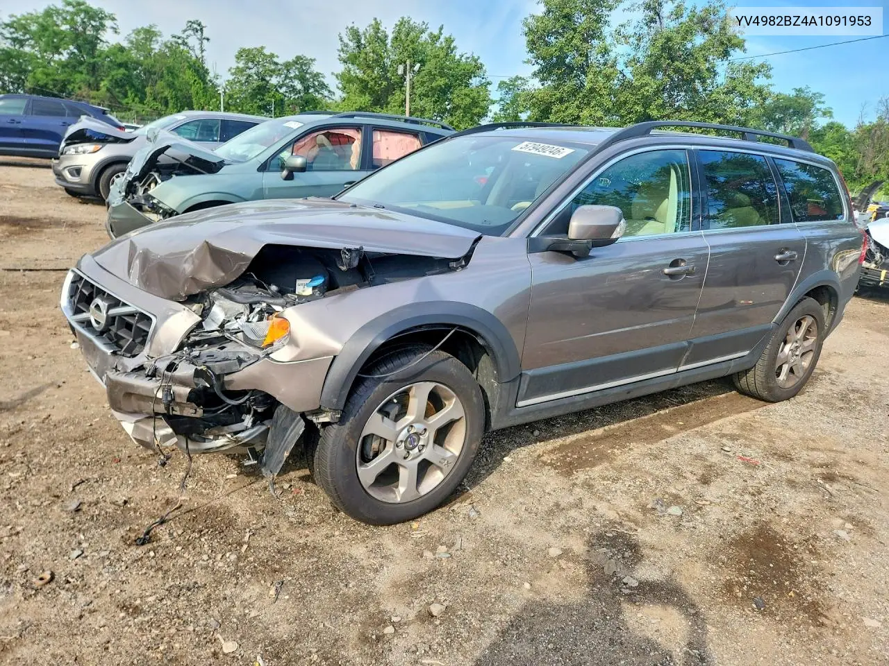 2010 Volvo Xc70 3.2 VIN: YV4982BZ4A1091953 Lot: 57949246