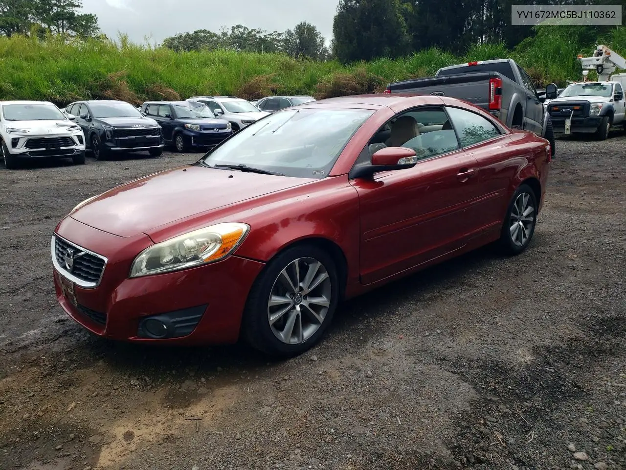 2011 Volvo C70 T5 VIN: YV1672MC5BJ110362 Lot: 53964986