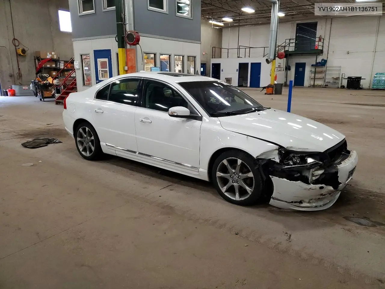 2011 Volvo S80 T6 VIN: YV1902AH1B1136751 Lot: 54724186
