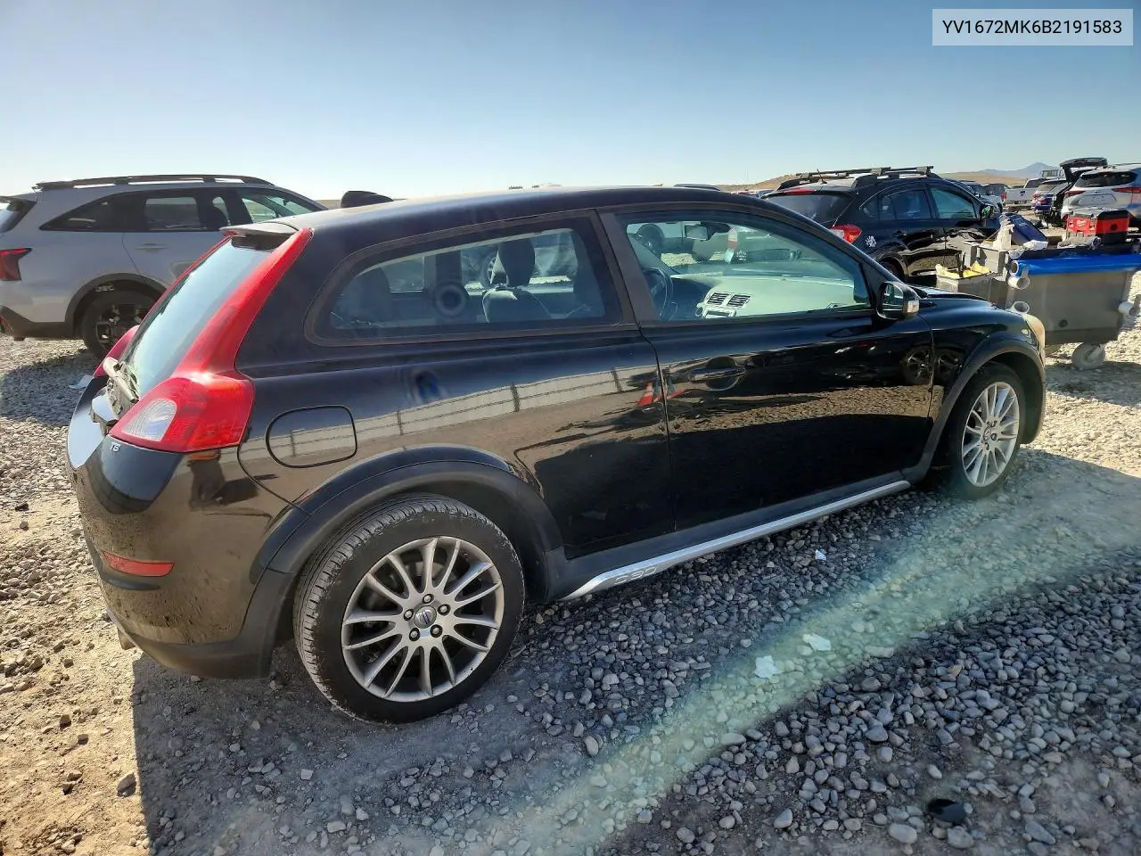 2011 Volvo C30 T5 VIN: YV1672MK6B2191583 Lot: 56094256