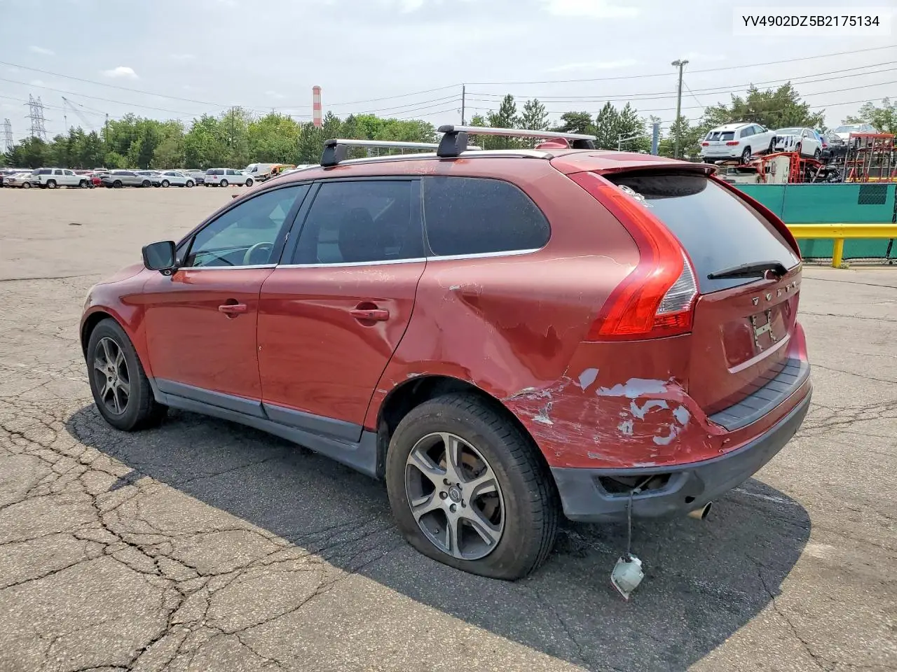 2011 Volvo Xc60 VIN: YV4902DZ5B2175134 Lot: 57161276