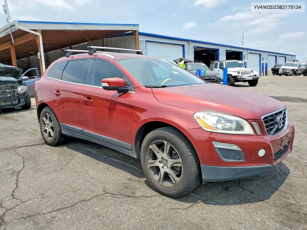 2011 Volvo Xc60 VIN: YV4902DZ5B2175134 Lot: 57161276