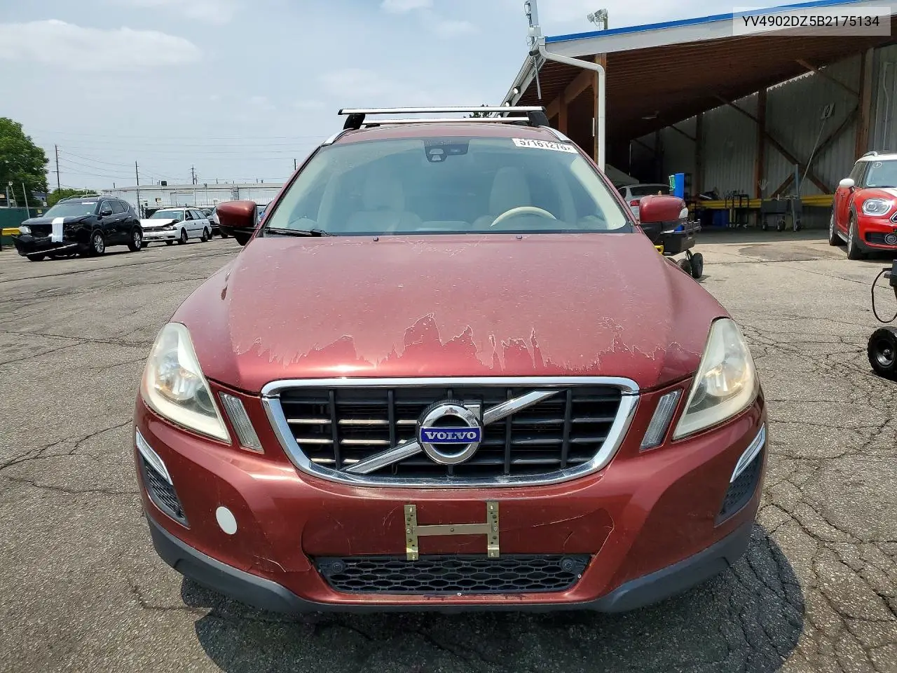 2011 Volvo Xc60 VIN: YV4902DZ5B2175134 Lot: 57161276