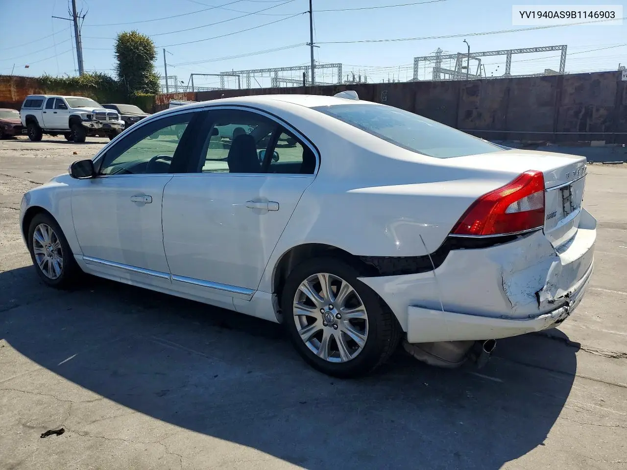 2011 Volvo S80 3.2 VIN: YV1940AS9B1146903 Lot: 57208206