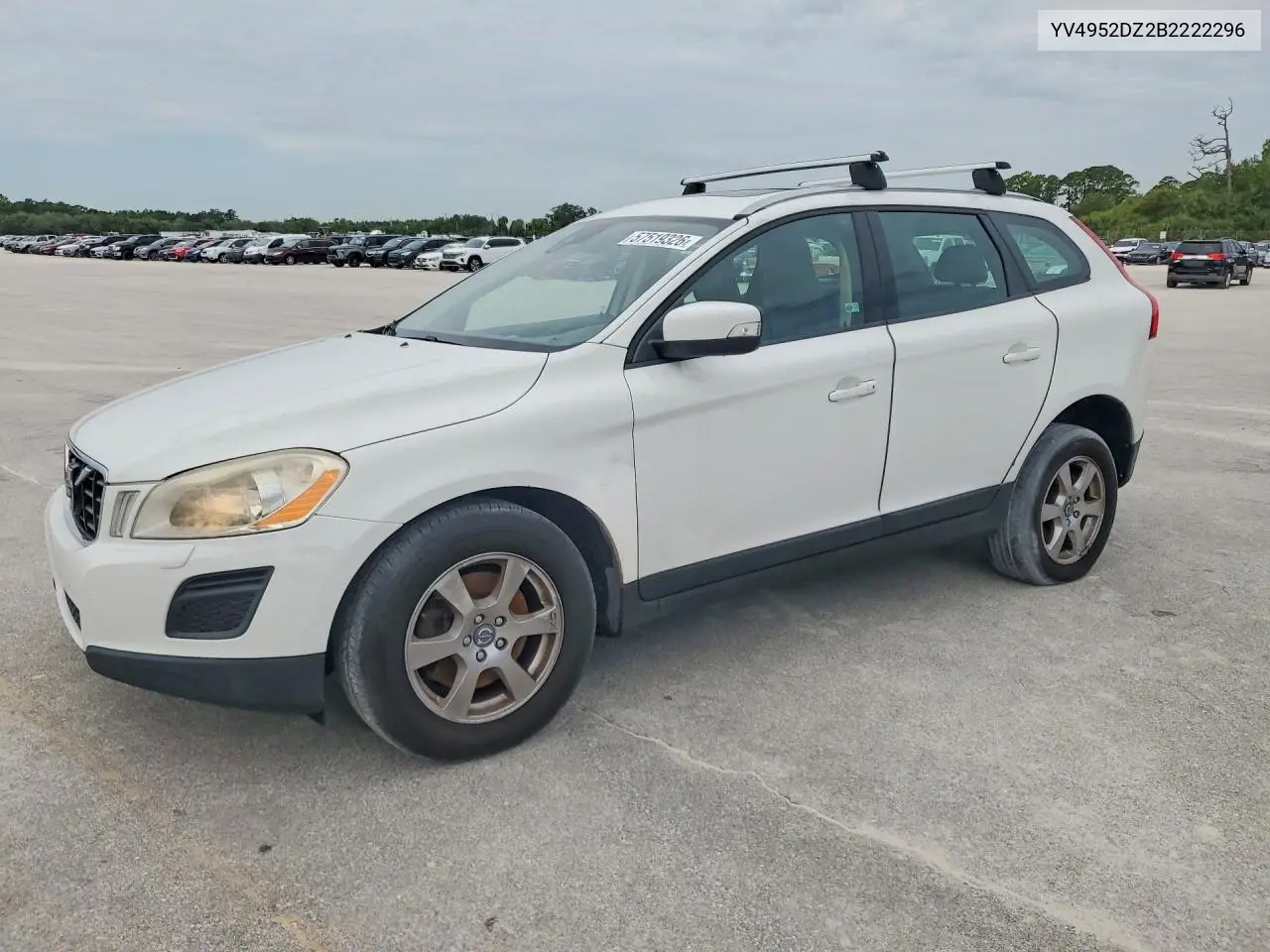 2011 Volvo Xc60 3.2 VIN: YV4952DZ2B2222296 Lot: 57519326