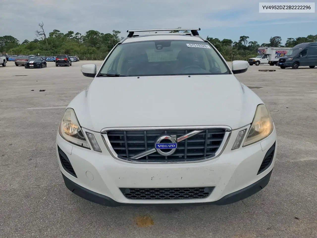 2011 Volvo Xc60 3.2 VIN: YV4952DZ2B2222296 Lot: 57519326