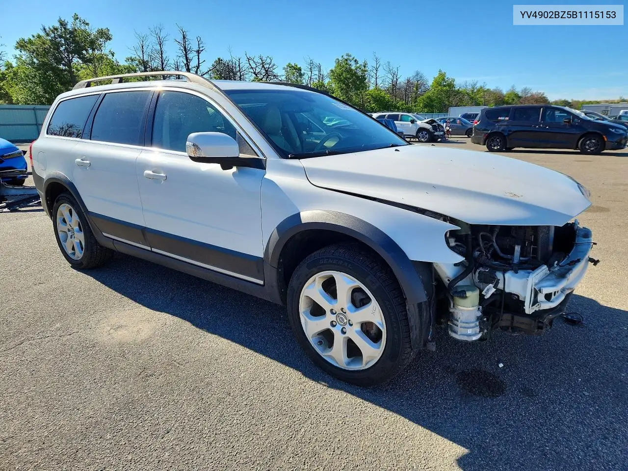 2011 Volvo Xc70 T6 VIN: YV4902BZ5B1115153 Lot: 57544676