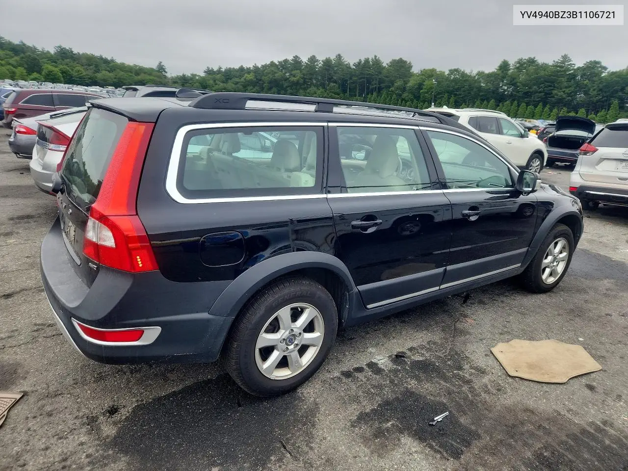 2011 Volvo Xc70 3.2 VIN: YV4940BZ3B1106721 Lot: 57757126