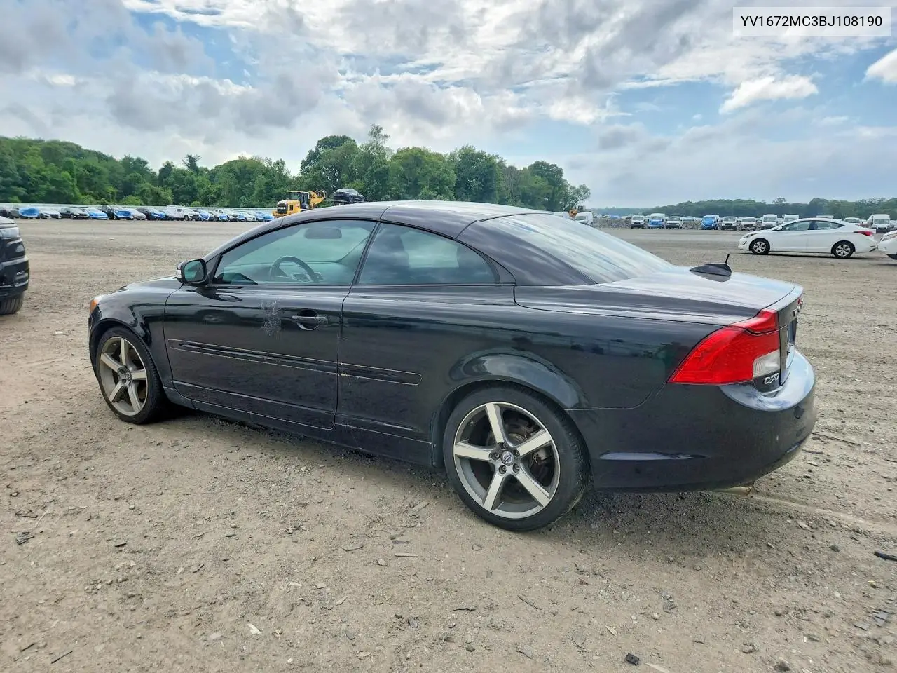 2011 Volvo C70 T5 VIN: YV1672MC3BJ108190 Lot: 58016686