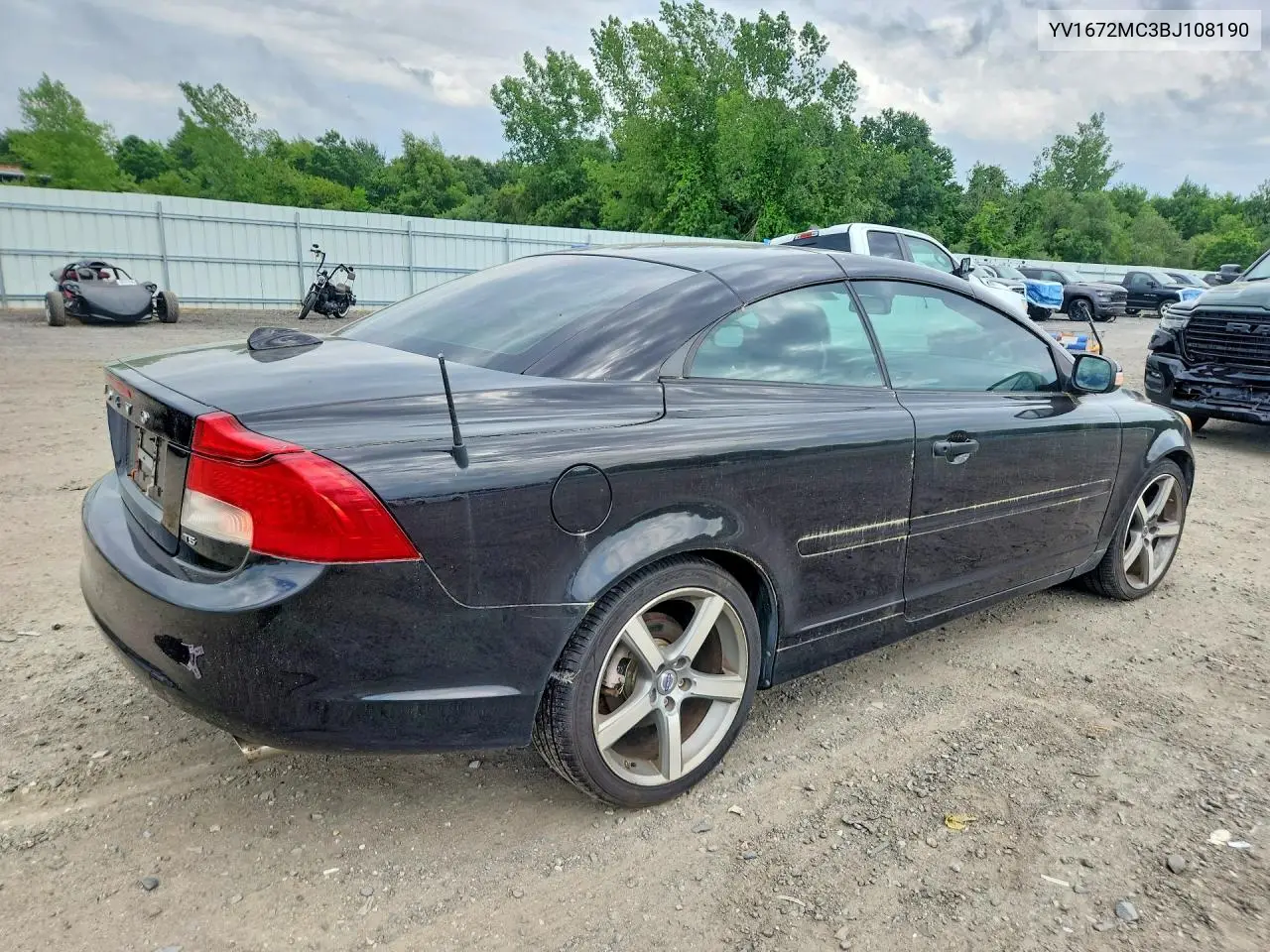 2011 Volvo C70 T5 VIN: YV1672MC3BJ108190 Lot: 58016686