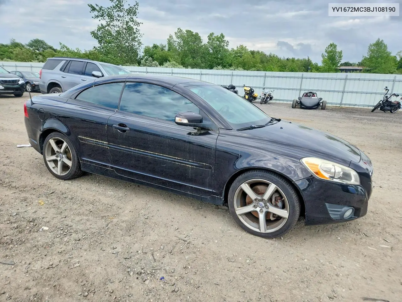 2011 Volvo C70 T5 VIN: YV1672MC3BJ108190 Lot: 58016686