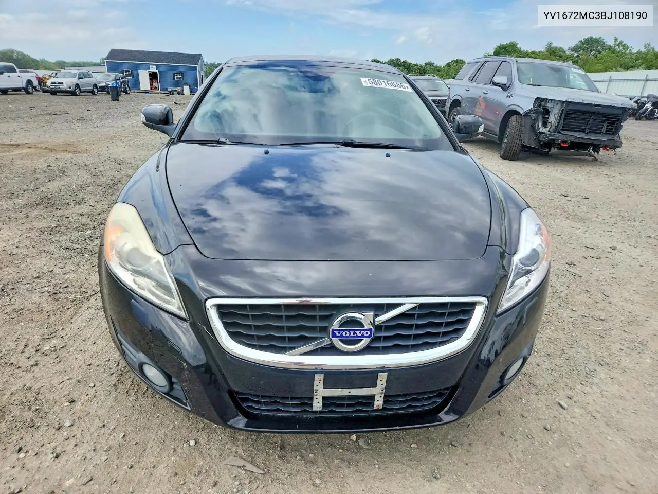 2011 Volvo C70 T5 VIN: YV1672MC3BJ108190 Lot: 58016686
