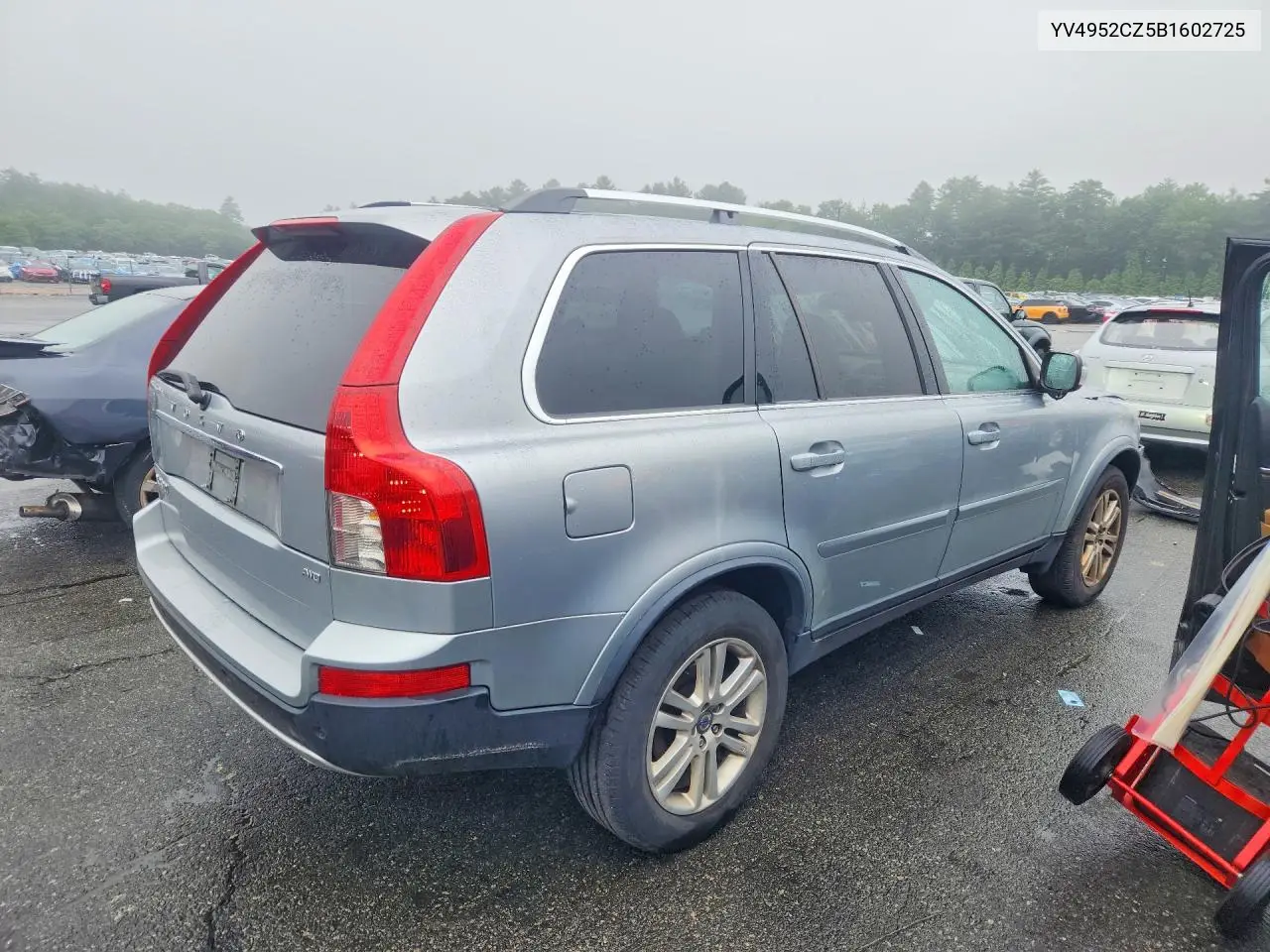 2011 Volvo Xc90 3.2 VIN: YV4952CZ5B1602725 Lot: 58222936