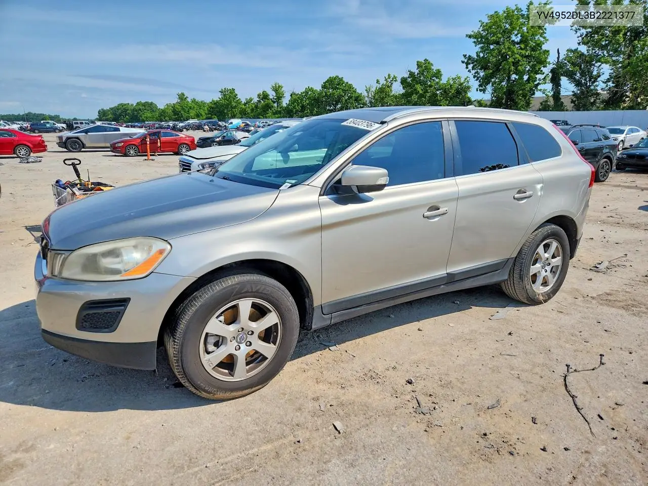 2011 Volvo Xc60 3.2 VIN: YV4952DL3B2221377 Lot: 58403796