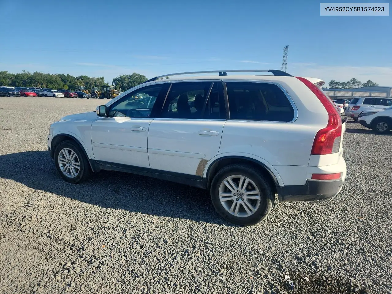 2011 Volvo Xc90 3.2 VIN: YV4952CY5B1574223 Lot: 58461346