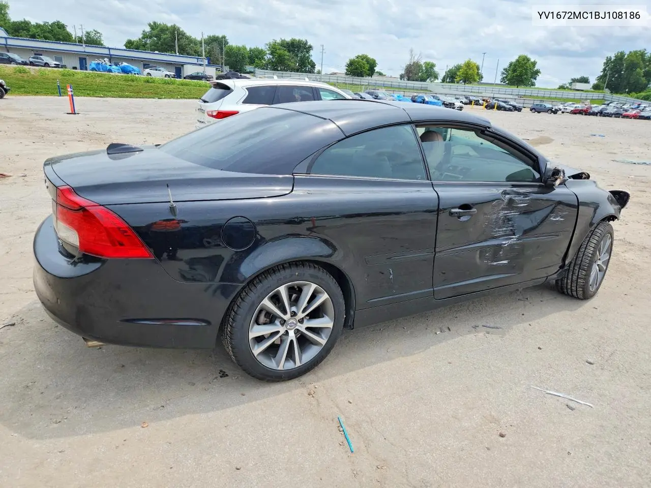 2011 Volvo C70 T5 VIN: YV1672MC1BJ108186 Lot: 58546876