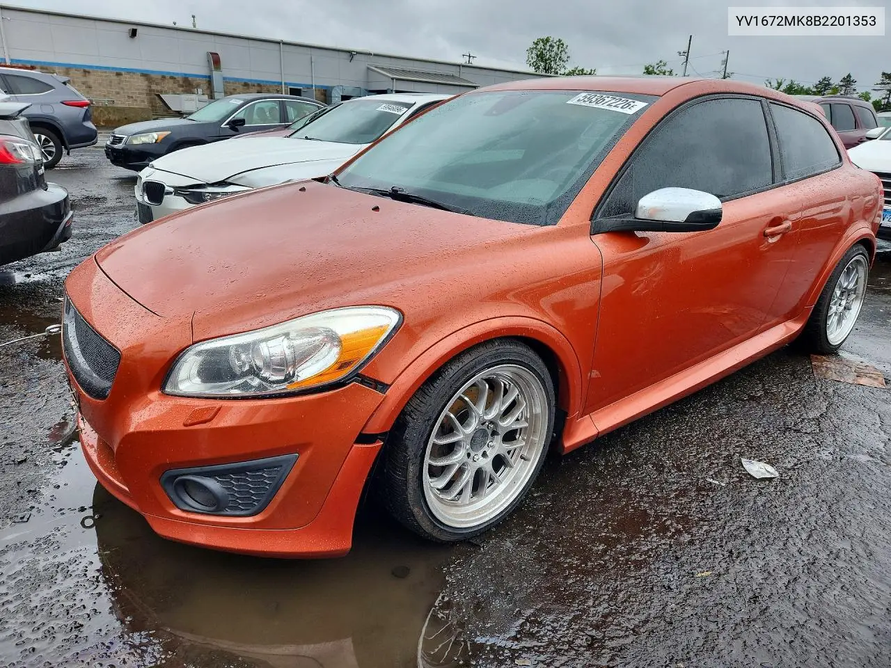 2011 Volvo C30 T5 VIN: YV1672MK8B2201353 Lot: 59367226
