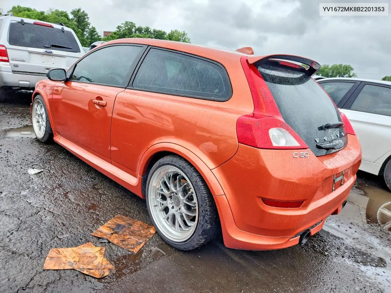 2011 Volvo C30 T5 VIN: YV1672MK8B2201353 Lot: 59367226