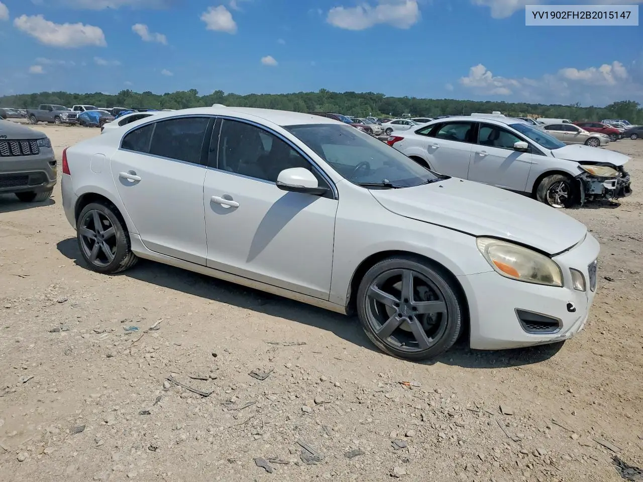 2011 Volvo S60 T6 VIN: YV1902FH2B2015147 Lot: 60000716