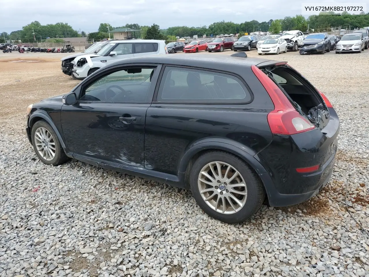 2011 Volvo C30 T5 VIN: YV1672MK8B2197272 Lot: 75644875