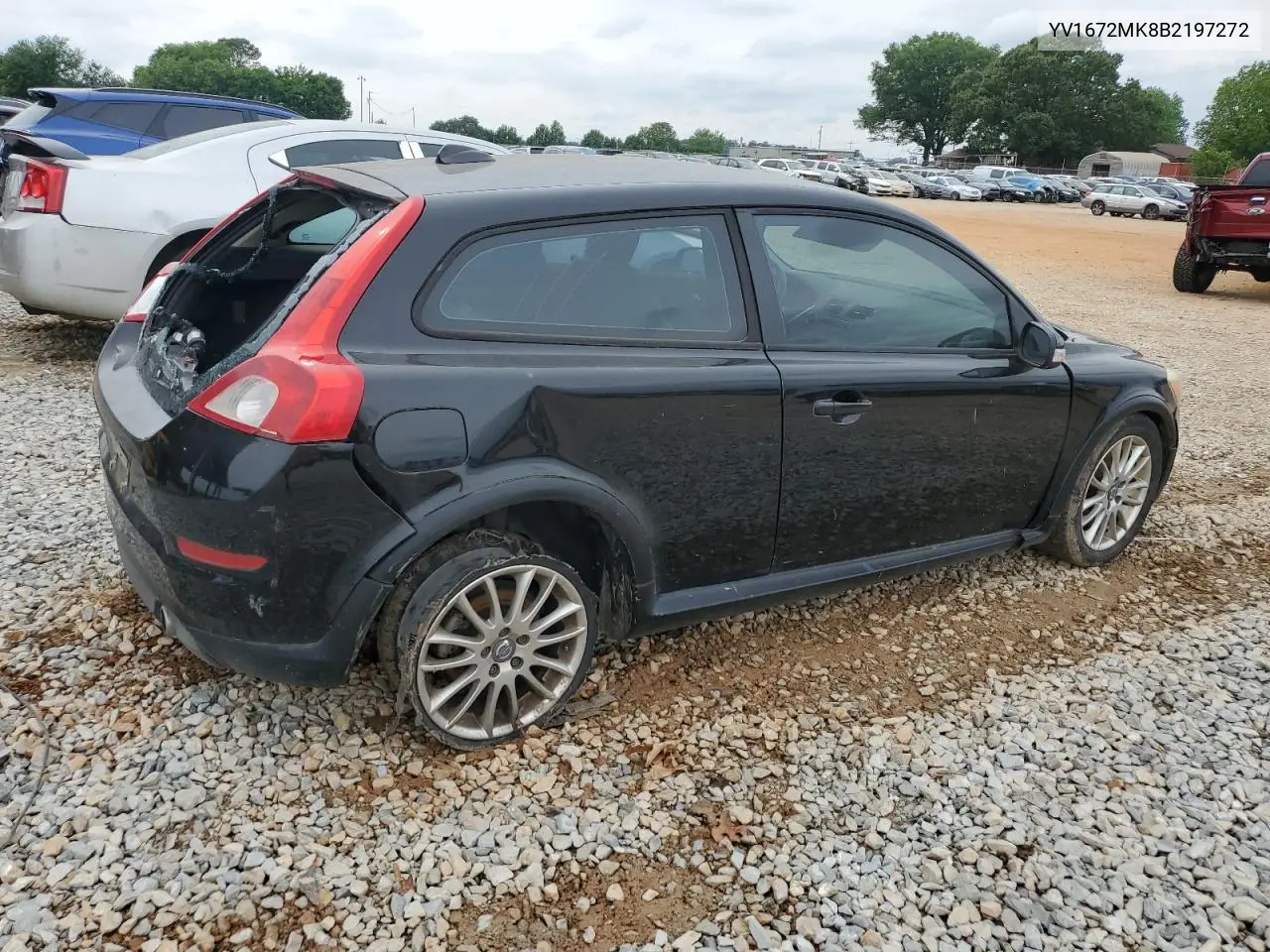 2011 Volvo C30 T5 VIN: YV1672MK8B2197272 Lot: 75644875