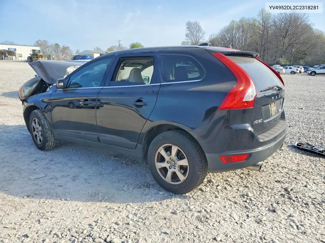 2012 Volvo Xc60 3.2 VIN: YV4952DL2C2318281 Lot: 47278956