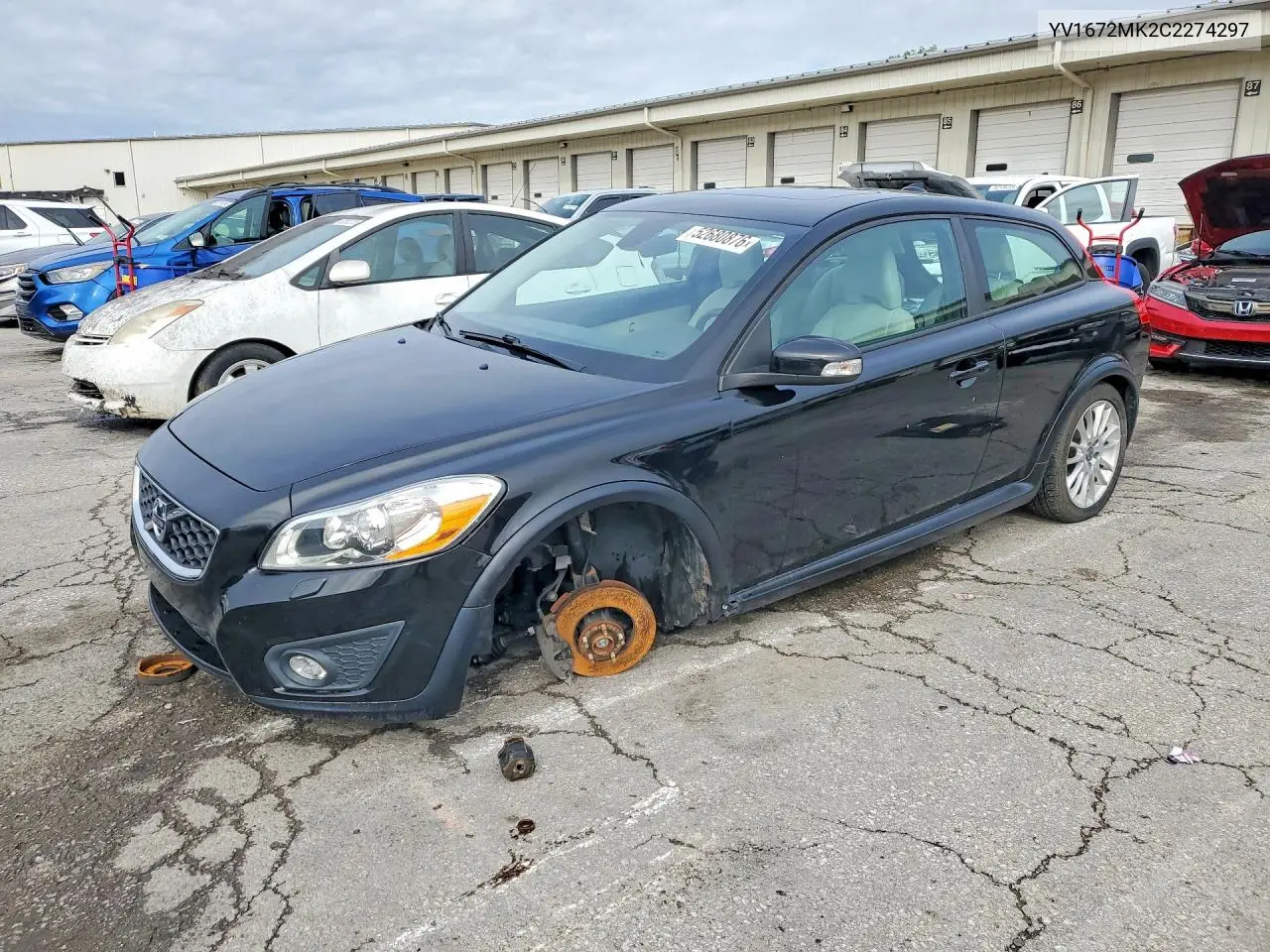 2012 Volvo C30 T5 VIN: YV1672MK2C2274297 Lot: 52680876