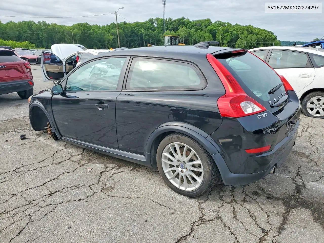 2012 Volvo C30 T5 VIN: YV1672MK2C2274297 Lot: 52680876